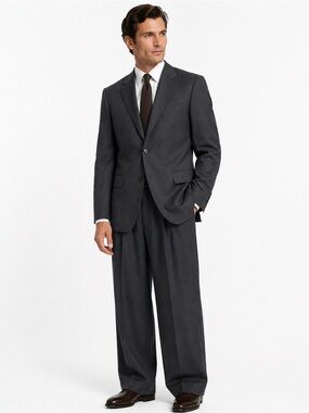Hart Schaffner Marx Charcoal Gray Two-Piece Suit